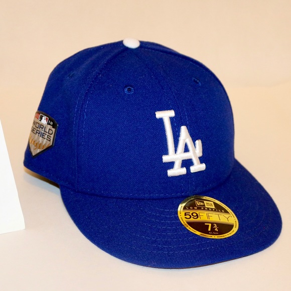 new era dodgers world series hat
